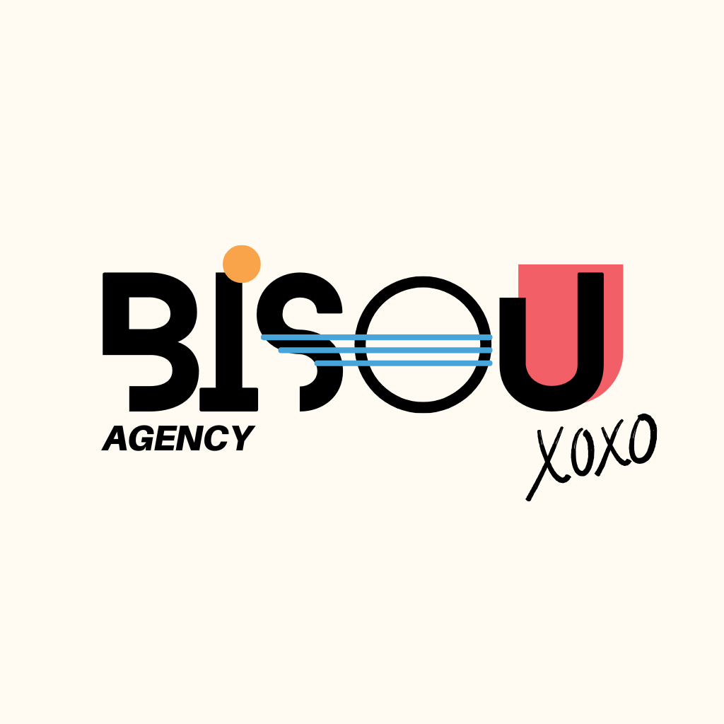 Logo Bisou Agency xoxo – Lori Janssens